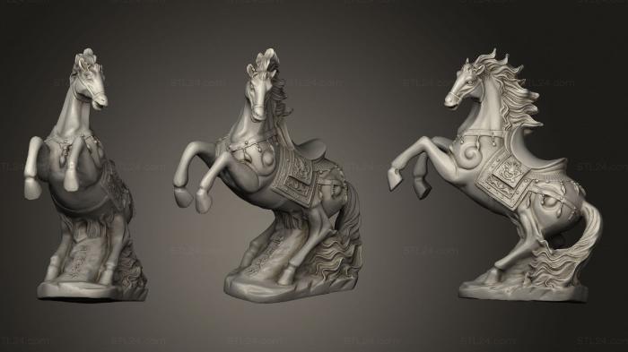 Animal figurines (Ngua, STKJ_2368) 3D models for cnc